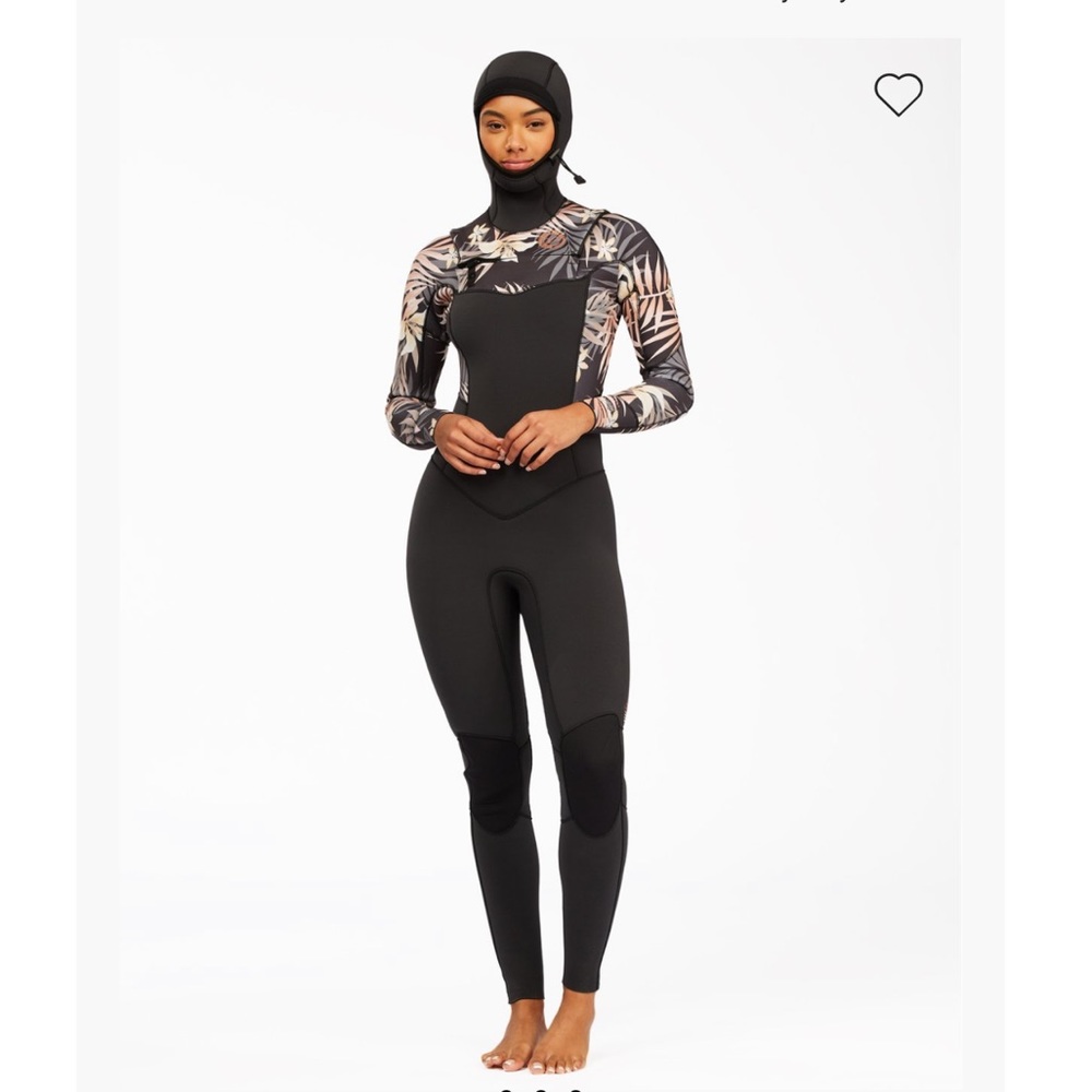 Billabong 4/3 Salty Dayz Hooded Full Wetsuit